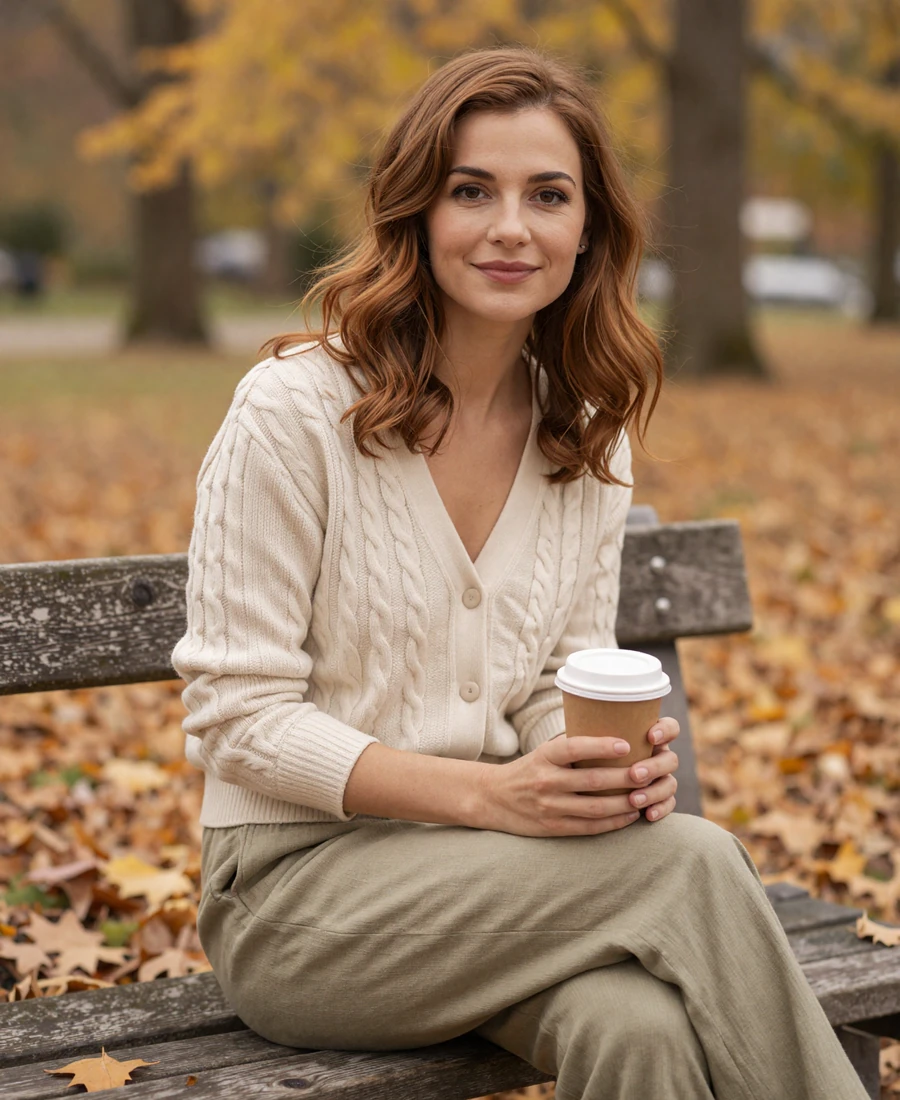 Single family doctor enjoying coffee on a weekend morning, featured on the family doctor dating site