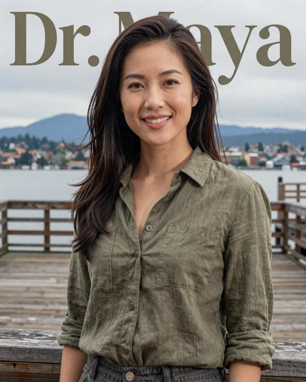 Maya, single vascular surgeon in Seattle, doctor singles profile