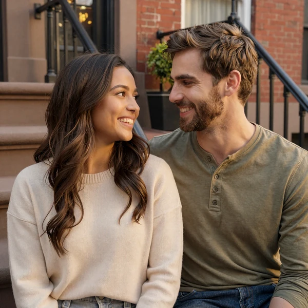Anika and Ben, couple who met on Doctor Dating Connection, Brooklyn