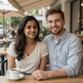 Priya and Daniel, a couple who met through Doctor Dating Connection