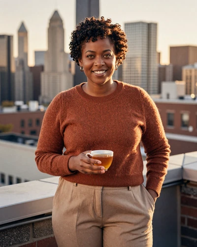 Camille, single woman internist on a physician dating platform